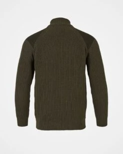Men's Ribbed Half Zip Sweater -Celtic And Cos 104216