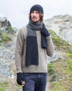 Donegal Colourblock Scarf -Celtic And Cos 104972