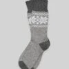 Women's Cashmere Cotton Fair Isle Socks