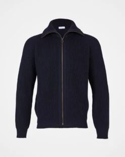 Men's Ribbed Zip Cardigan -Celtic And Cos 106459