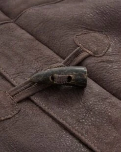 Men's Shearling Celtic Duffle Coat -Celtic And Cos 127417