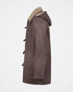 Men's Shearling Celtic Duffle Coat -Celtic And Cos 127427