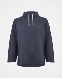 Funnel Neck Sweatshirt -Celtic And Cos 143739
