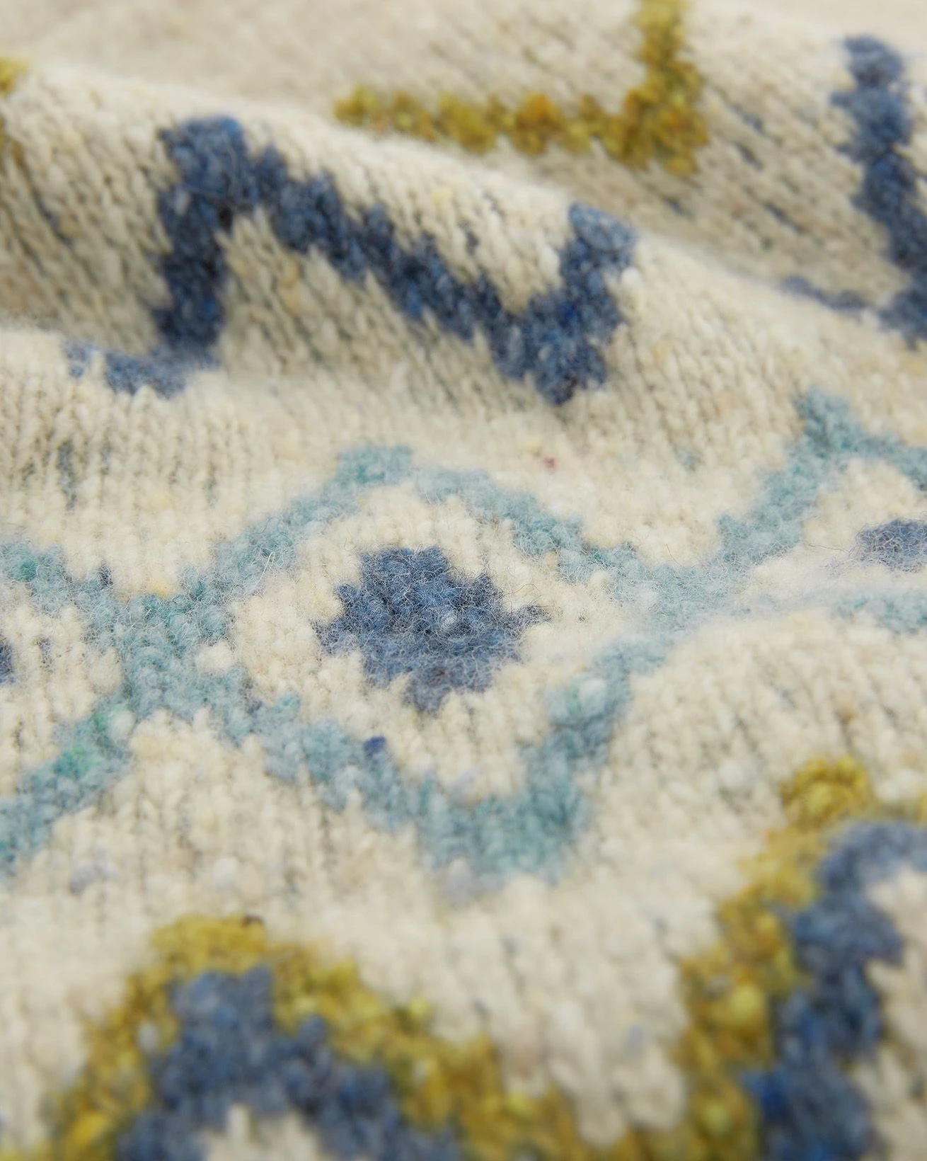 Donegal Zig Zag Mock Neck Sweater 9 Donegal Zig Zag Mock Neck Sweater - Image 9