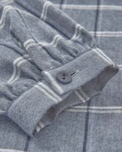 Check Button Through Blouse -Celtic And Cos 144042