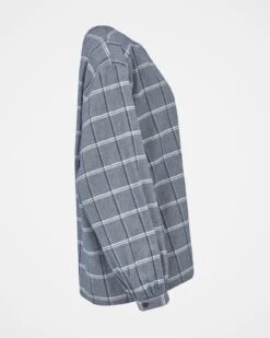 Check Button Through Blouse -Celtic And Cos 144044