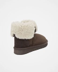Fold Down Shearling Boots -Celtic And Cos 144303