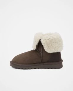 Fold Down Shearling Boots -Celtic And Cos 144304