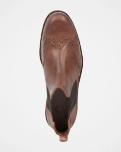 Men's Chelsea Brogue Boots -Celtic And Cos 147500