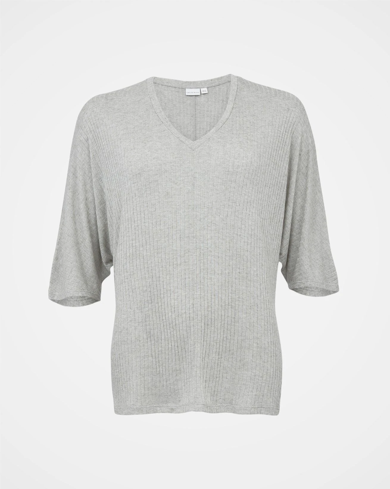 Cashmere Blend V Neck Slouch Top 2 Cashmere Blend V Neck Slouch Top - Image 2