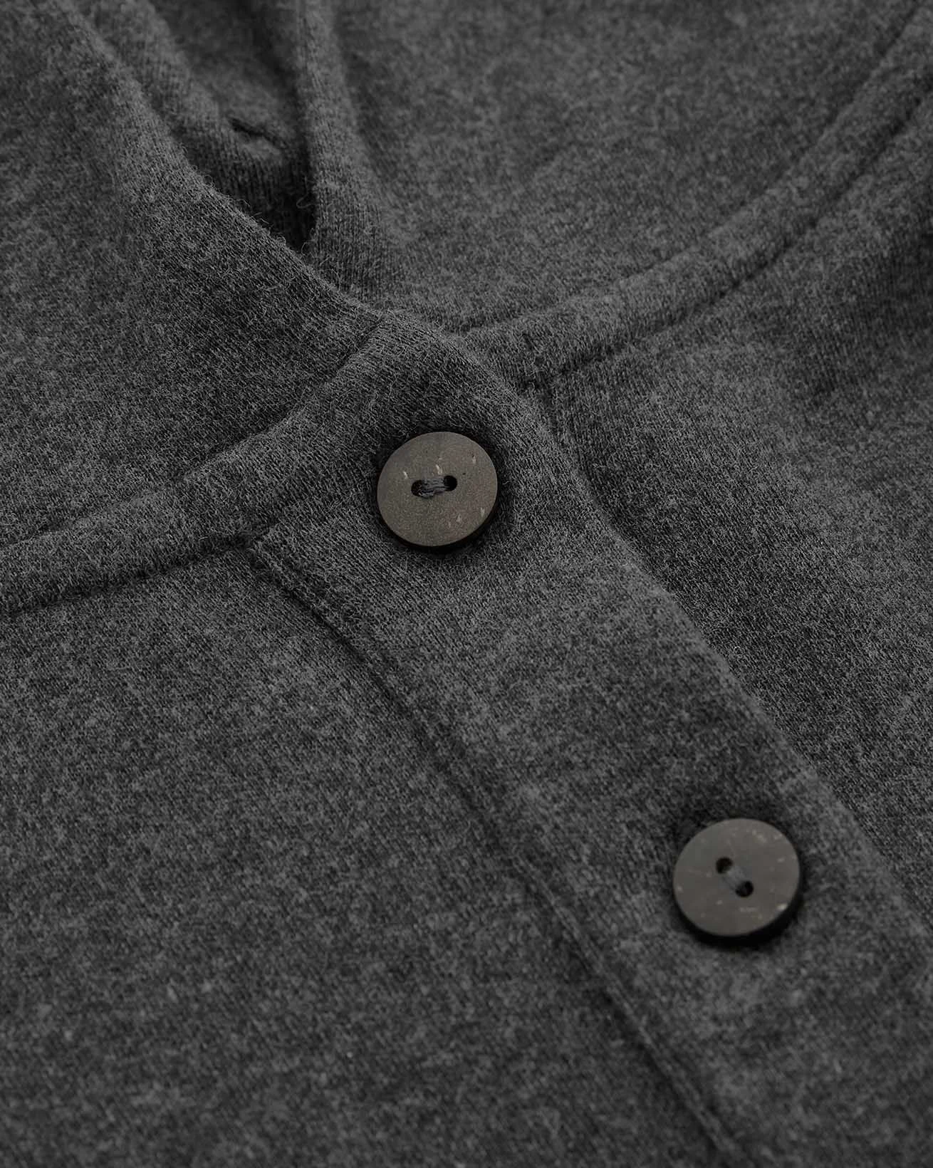 Button Detail Hoodie 6 Button Detail Hoodie - Image 6