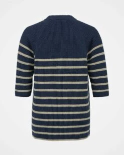 Half Sleeve Knitted Sweater -Celtic And Cos 158440