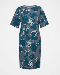 Organic Cotton T-Shirt Knee Length Dress -Celtic And Cos 158513