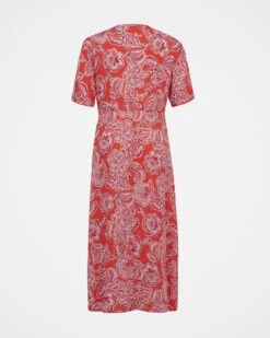 Button Through Midi Dress -Celtic And Cos 158723