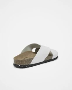 Nubuck Crossover Slides -Celtic And Cos 158857