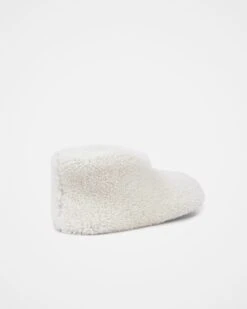 Teddy Shearling Soft Sole Bootee Slippers -Celtic And Cos 161689