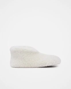 Teddy Shearling Soft Sole Bootee Slippers -Celtic And Cos 161691