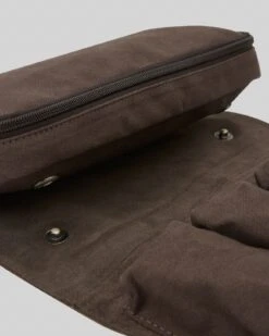 Trim Leather Wash Bag Roll -Celtic And Cos 163837