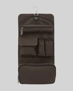 Trim Leather Wash Bag Roll -Celtic And Cos 163839