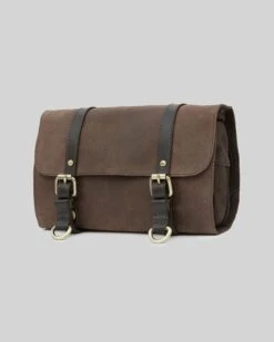 Trim Leather Wash Bag Roll -Celtic And Cos 163840