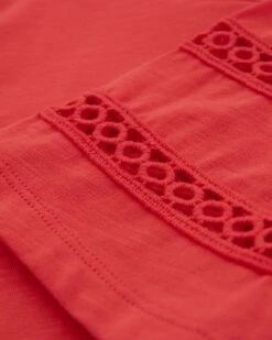 Organic Cotton Sleeve Detail Jersey Top 13 Organic Cotton Sleeve Detail Jersey Top -Celtic And Cos 166889