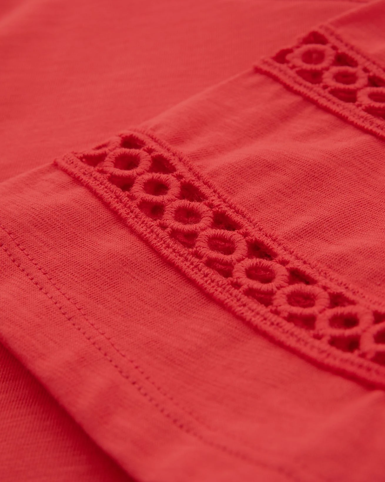 Organic Cotton Sleeve Detail Jersey Top 6 Organic Cotton Sleeve Detail Jersey Top - Image 6