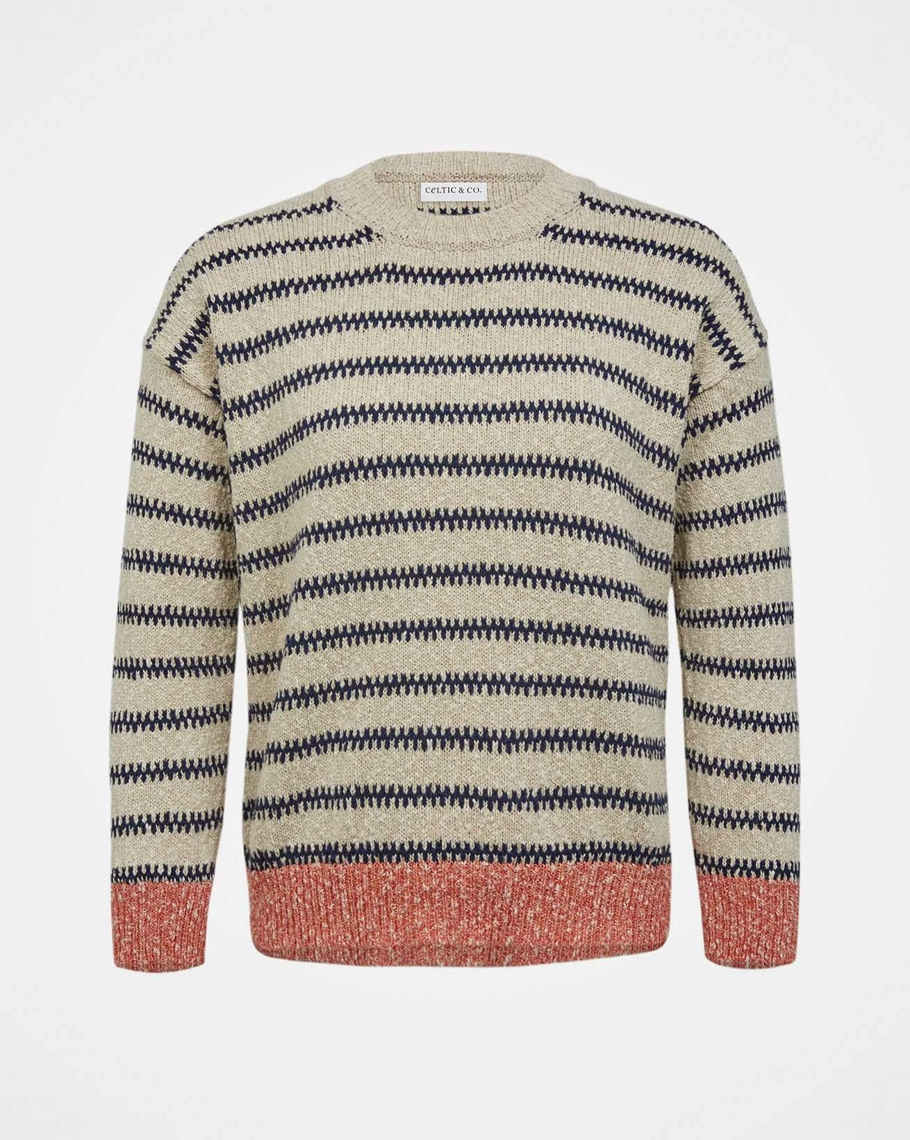 Slub Cotton Crew Neck Sweater 4 Slub Cotton Crew Neck Sweater - Image 4