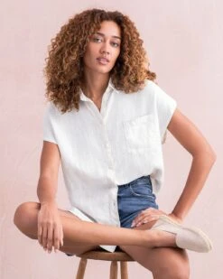 Linen Drape Shirt