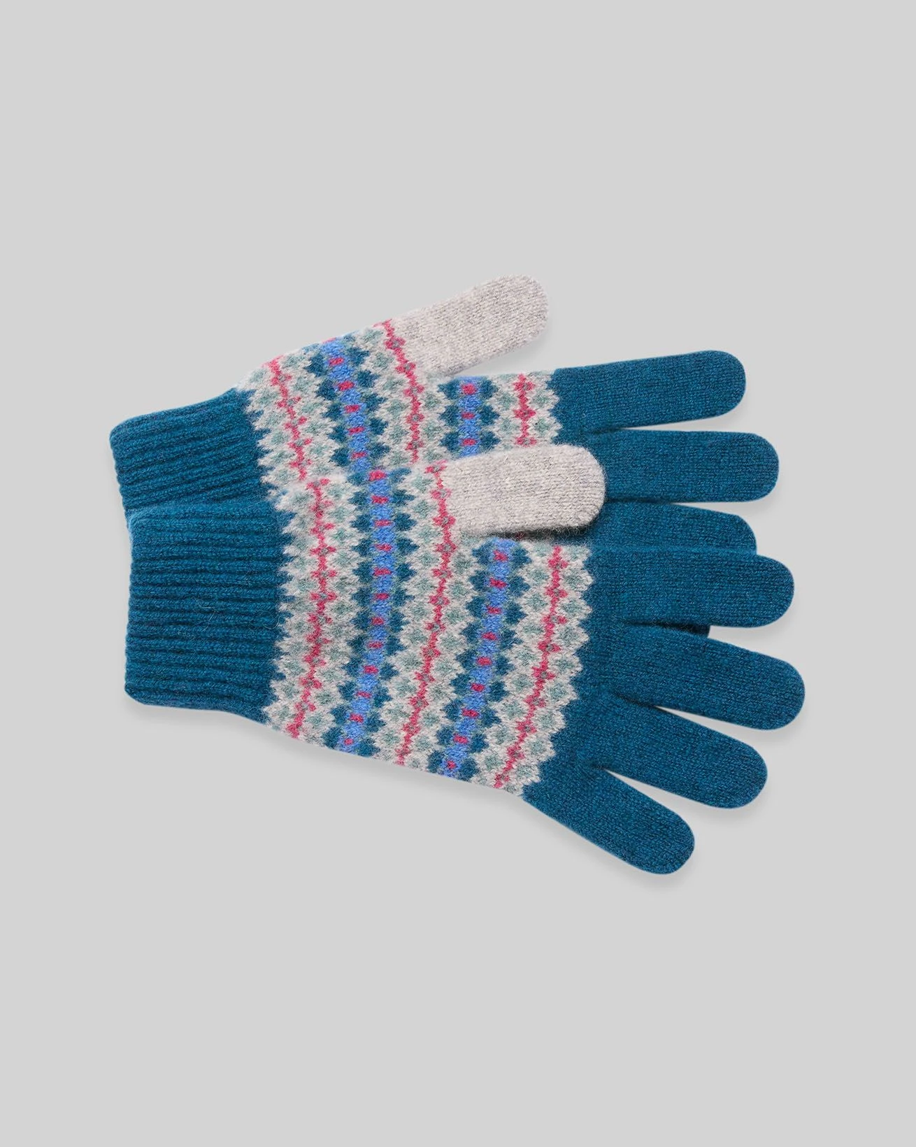 Lambswool Fair Isle Gloves 1 Lambswool Fair Isle Gloves