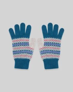 Lambswool Fair Isle Gloves 8 Lambswool Fair Isle Gloves -Celtic And Cos 172659