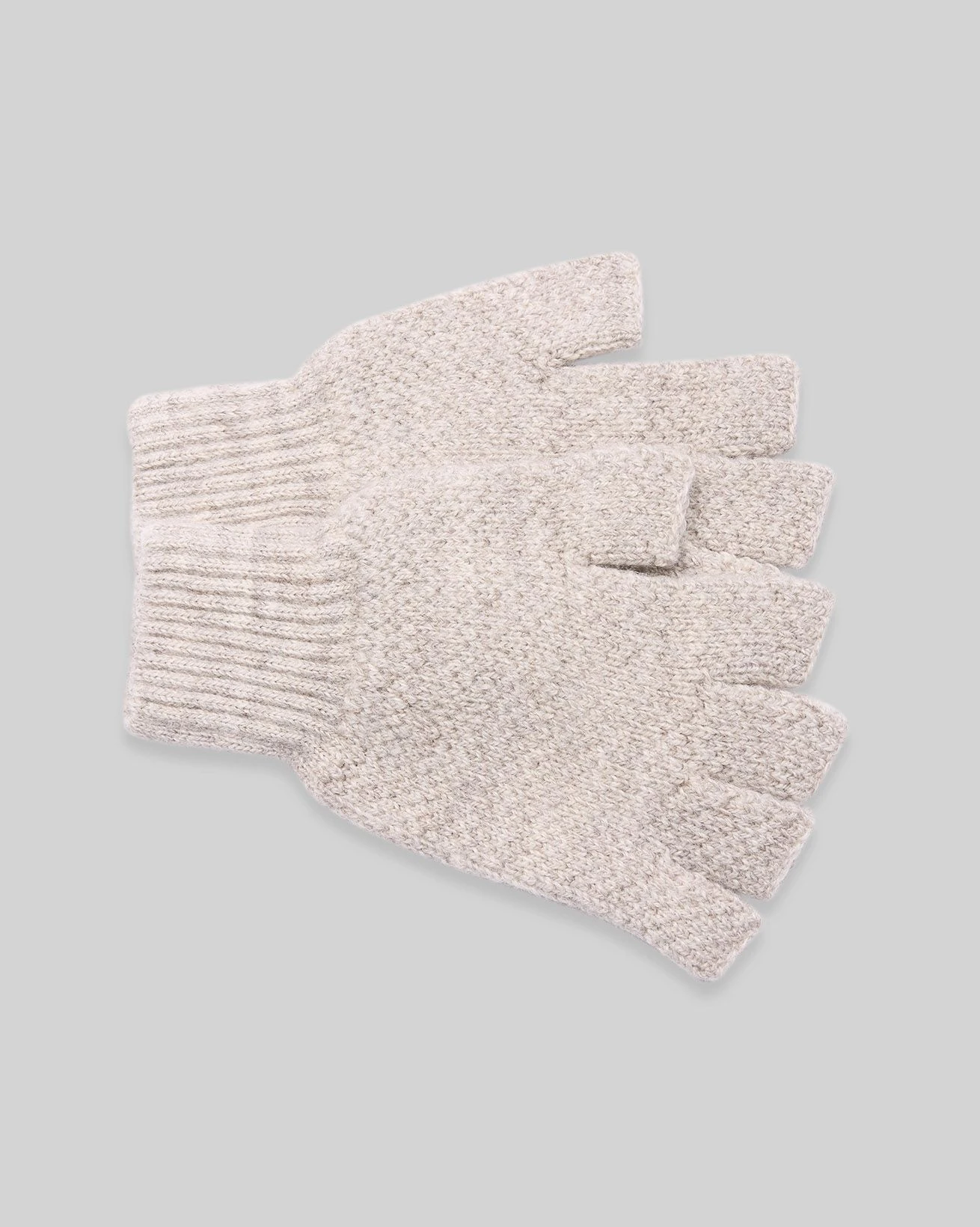 British Wool Fingerless Glove 2 British Wool Fingerless Glove - Image 2