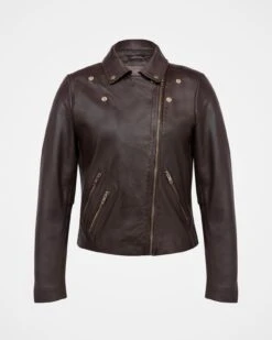 Leather Biker Jacket -Celtic And Cos 172814