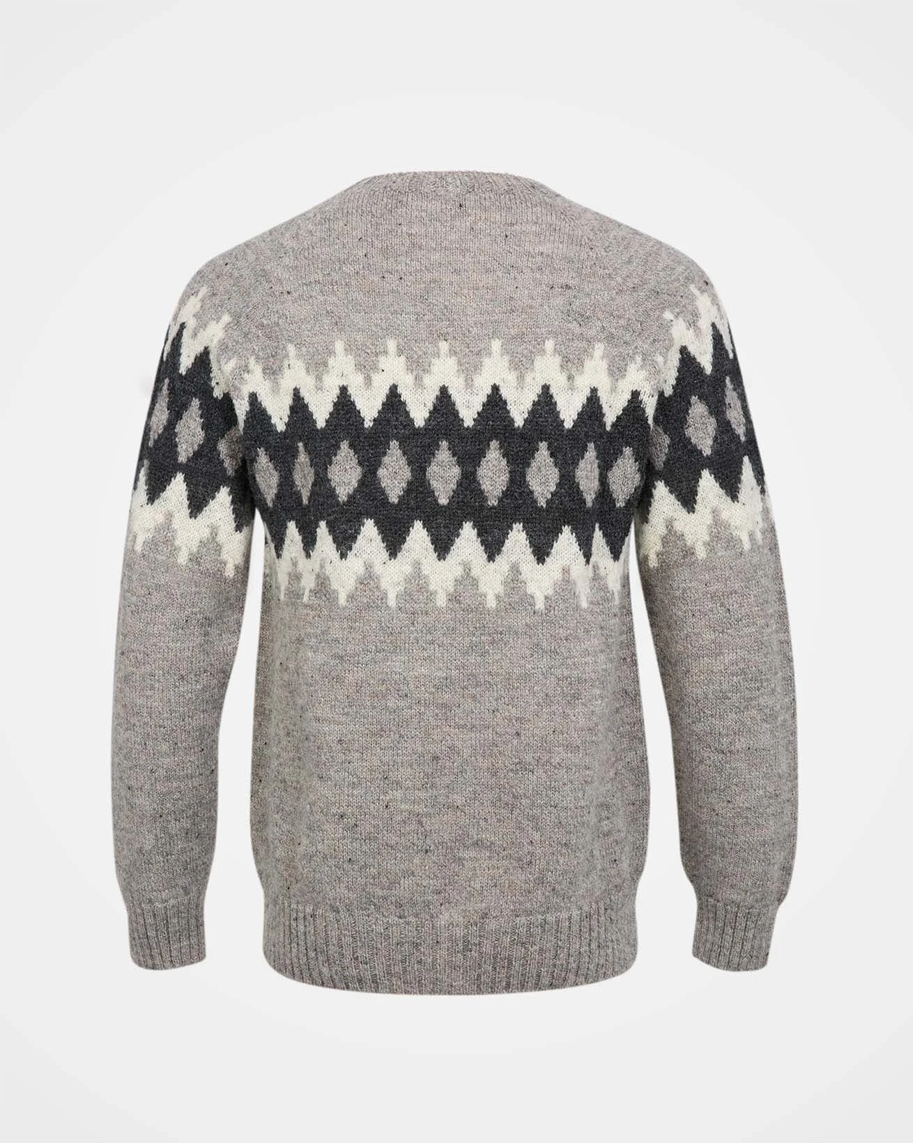Men's British Fair Isle Sweater 4 Men's British Fair Isle Sweater - Image 4