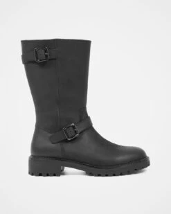 Mid-Calf Biker Boots 9 Mid-Calf Biker Boots -Celtic And Cos 173703