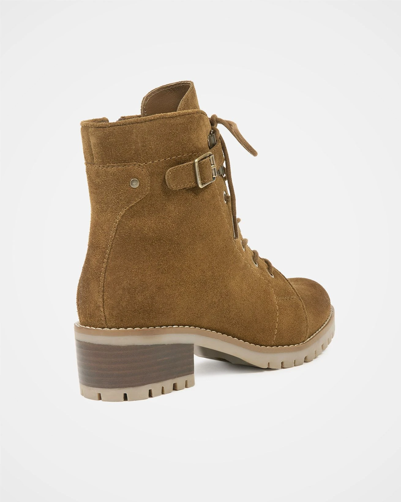 Block Heel Hiker Boots 6 Block Heel Hiker Boots - Image 6