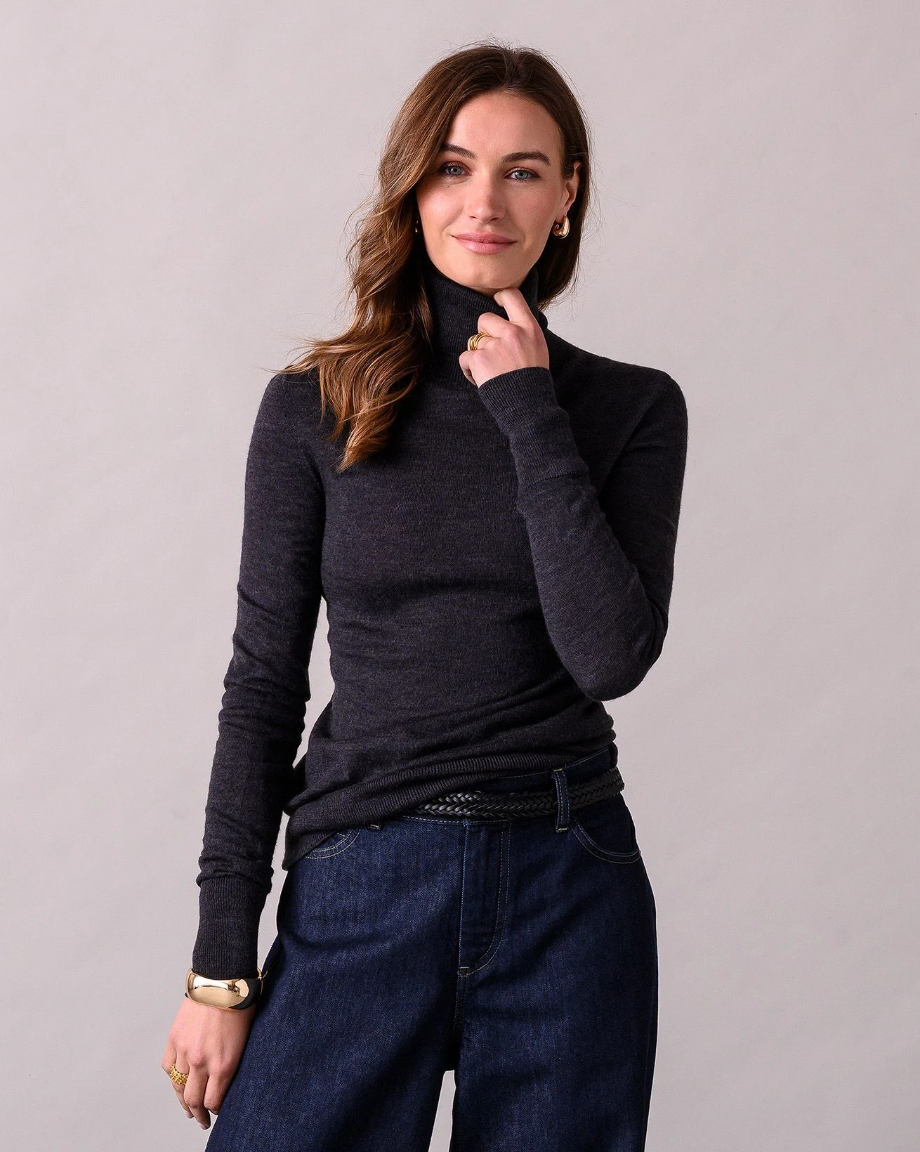 Merino Turtleneck Sweater 2 Merino Turtleneck Sweater - Image 2