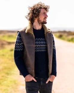 Men's Fair Isle Sweater -Celtic And Cos 173995