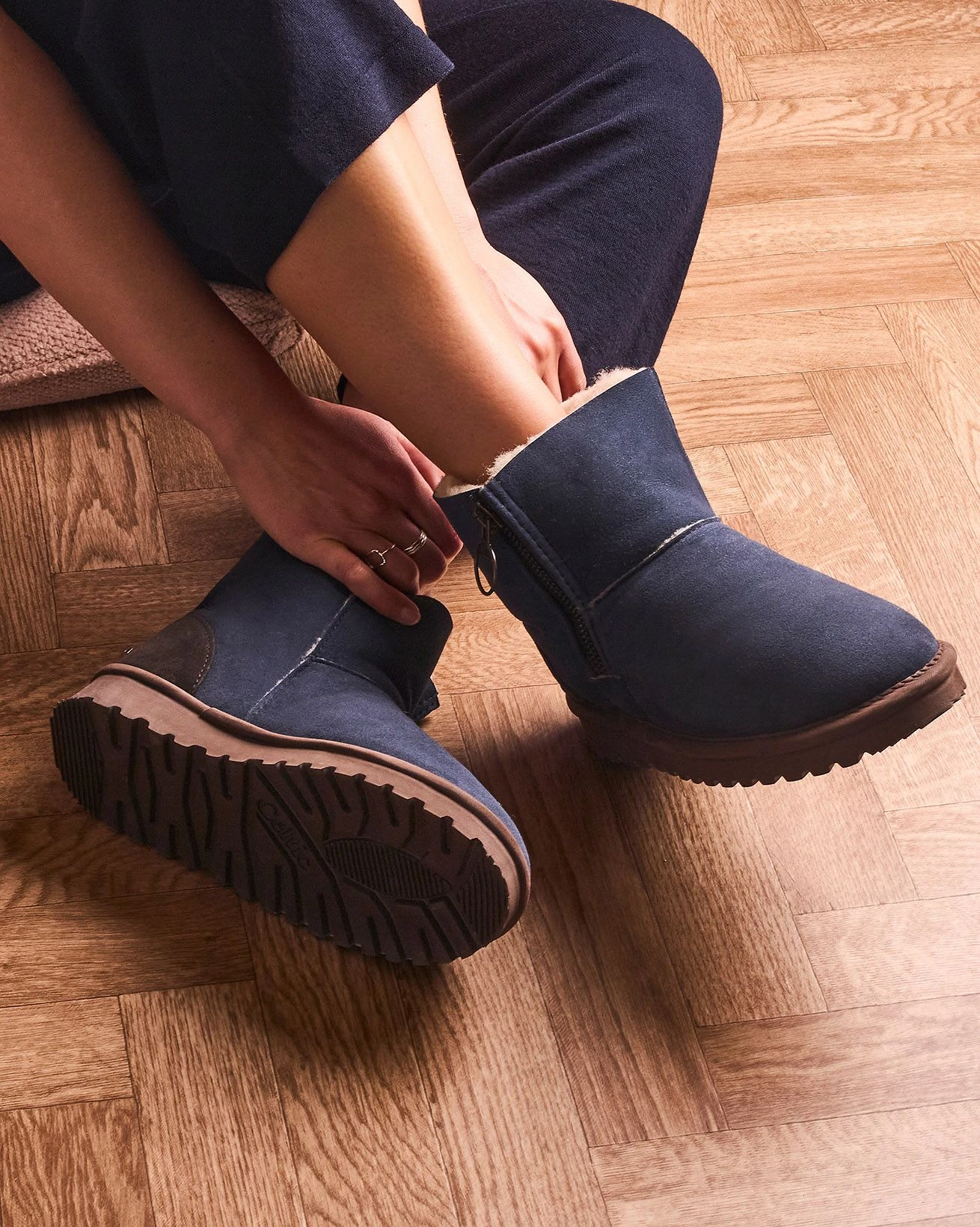 Aviator Shearling Shortie Boots 1 Aviator Shearling Shortie Boots