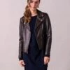 Leather Biker Jacket