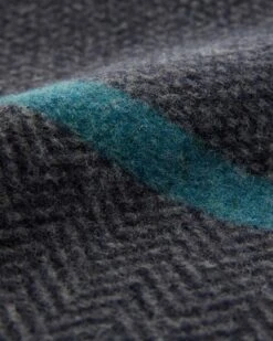 Men's Lambswool Chevron Scarf -Celtic And Cos 175048