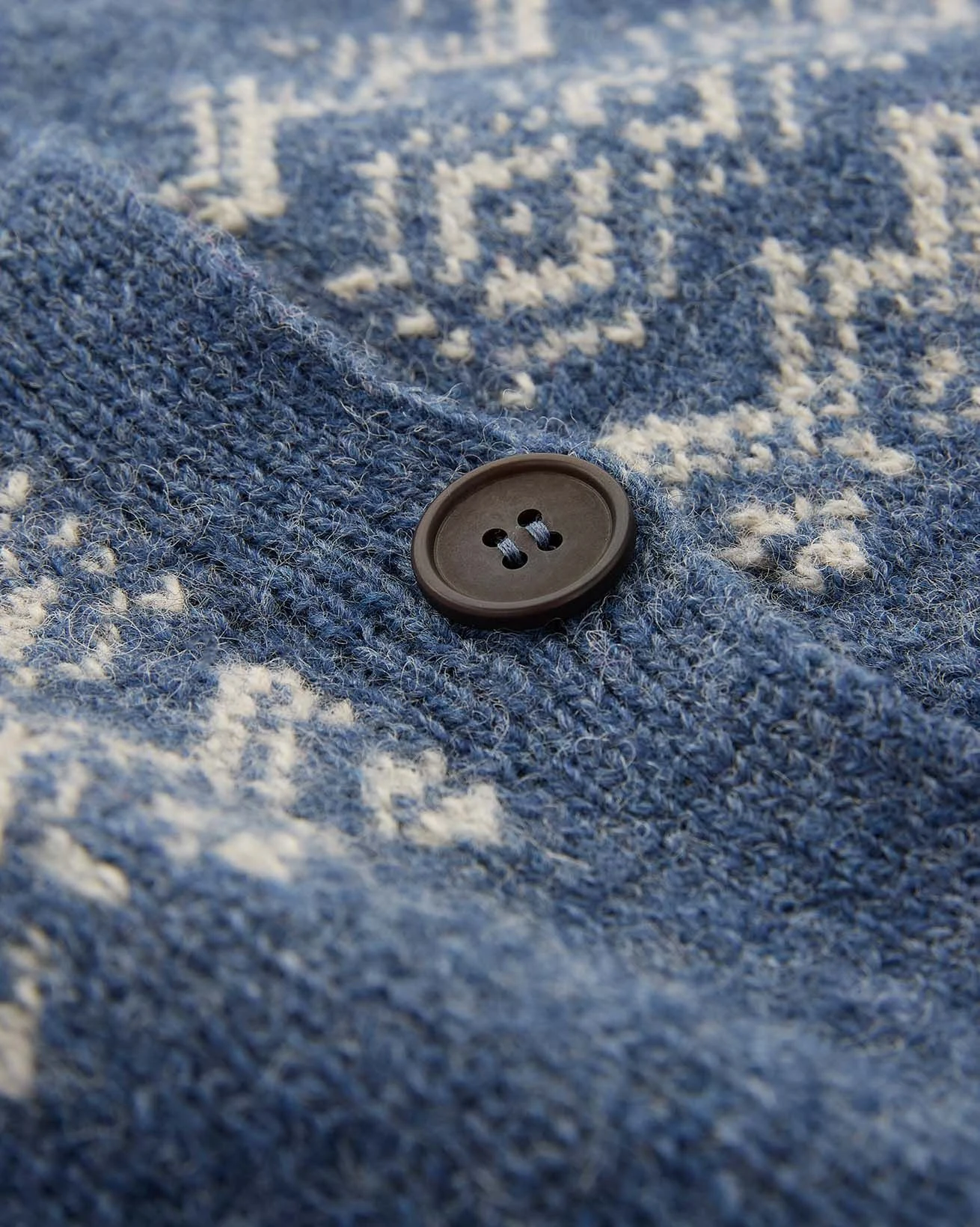 Fair Isle Crew Neck Cardigan 7 Fair Isle Crew Neck Cardigan - Image 7