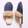 Shearling Turnback Mules