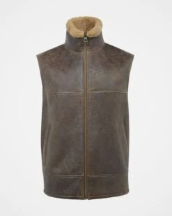 Men's Shearling Vest -Celtic And Cos 176683