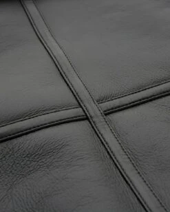 Slouchy Funnel Neck Shearling Jacket -Celtic And Cos 177073