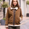 Shearling Aviator Jacket