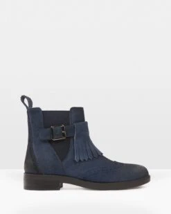 Brogued Strap Detail Chelsea Boots 12 Brogued Strap Detail Chelsea Boots -Celtic And Cos 179370