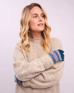 Lambswool Fair Isle Gloves 9 Lambswool Fair Isle Gloves -Celtic And Cos 182116