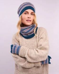 Lambswool Fair Isle Snood -Celtic And Cos 182153 1