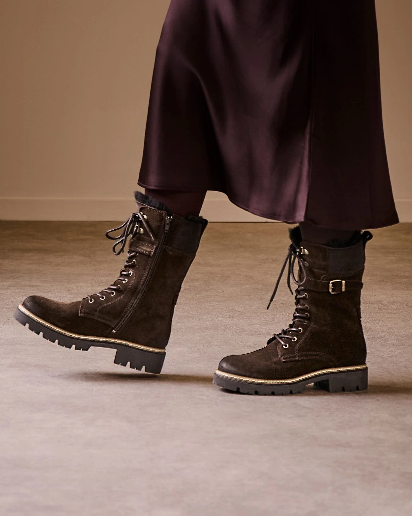 Lace Up Calf Boots 1 Lace Up Calf Boots