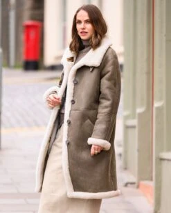 Classic Shearling Overcoat